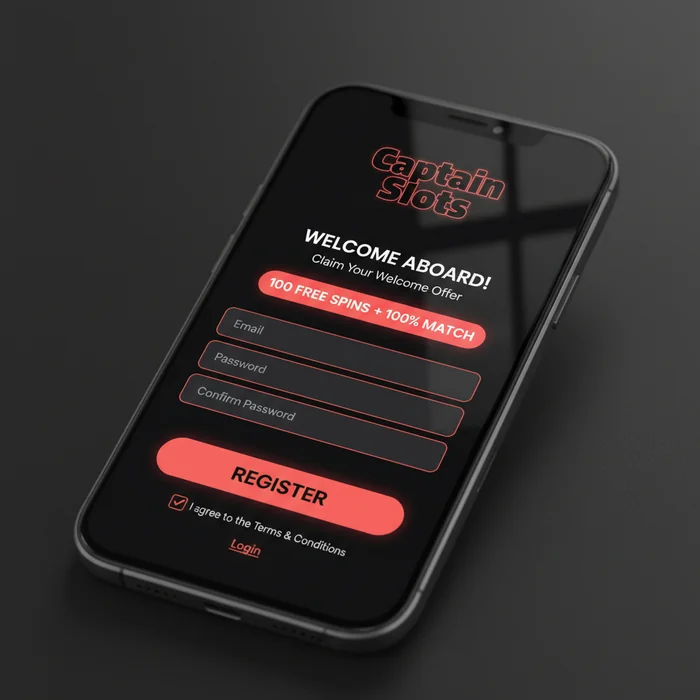 Captain Slots Casino Signup